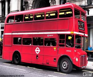 yapboz Londra otobüsü